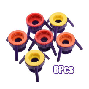 Inverted Bottle Cap Shampoo Triangle Inverted Stand Tripod Kitchen Seasoning Bottle Stand Bathroom 6pcs