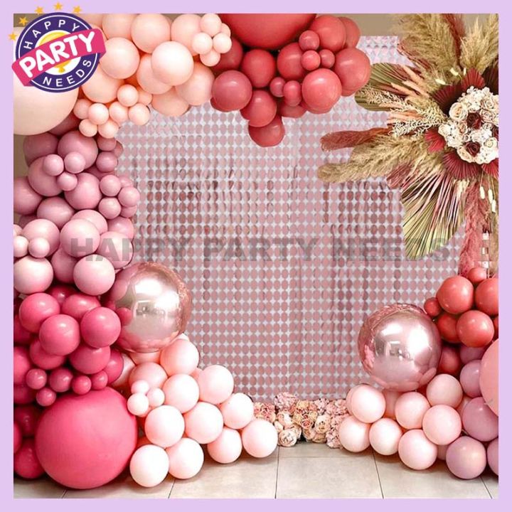 2 Meters Rain Silk foil curtain Round Foil Curtain Party Decorations ...