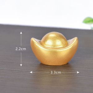 LITUILI Nhiều Phong Cách Bầu Thuyền Vàng Yuanbao TỰ LÀM Đồ Trang Trí Trang trí Thủ Công Mỹ Nghệ Phong Cảnh vi Năm mới Trang Trí Máy tính để bàn Trang Trí Nội Thất Sự giàu có Cán Tốt lành Đồ Trang Trí Tài sản Nữ Trang Trang Trí nhỏ Bức tượng