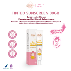 Reisha Glow Tinted Sunscreen 30gr SPF 30 PA+++ | Sunblock BB cream | Sunscreen Glowing
