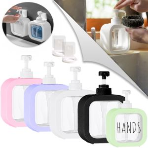 Soap Dispenser Hand Soap Dish Soap Bottle Bathroom Shampoo Shower Gel Press Type Storage Bottle