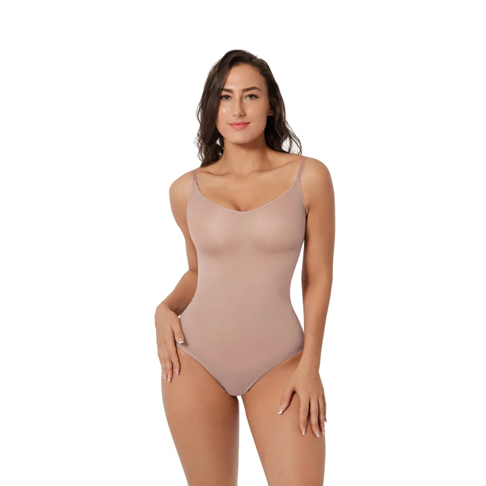 Fajas Seamless Women Bodysuit Shapewear Thong Tummy Control Body