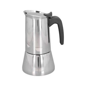 Durable Nonrust Steel Coffee Pots 2/4 Cup Capacity Espressos Machine for Stovetop Use Easy Assembly and Quick Cleaning