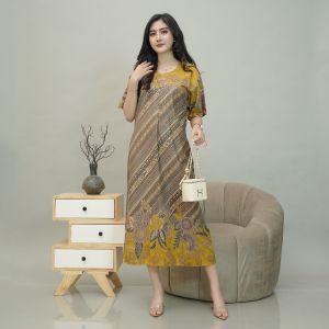 Batik Alodia - Alisa Daster Chibi LD 120 Busui Bahan Rayon Batik Homedress simple imut Lucu