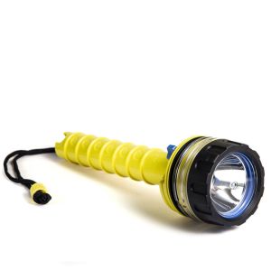 Outdoor Scuba Diving Flashlight LED Underwater Waterproof ABS 10W 6V 200M Depth Torch Diver Light Camping Fishing Diving Lamp