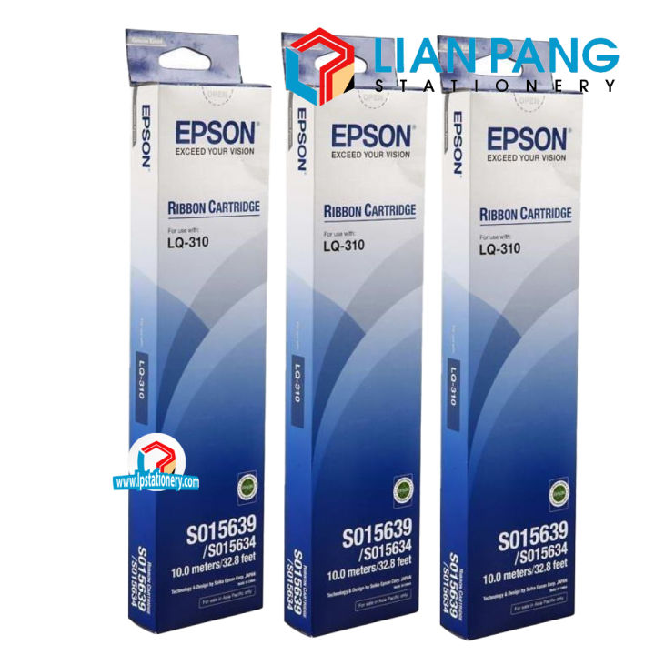 Epson LQ-310 Ribbon Cartridge (ORIGINAL) | Lazada