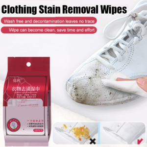 Clothes Stain Removal Wipes Portable Emergency Hand Wash Free Stain Removal Wipes Shoe Stain Removal Wipes