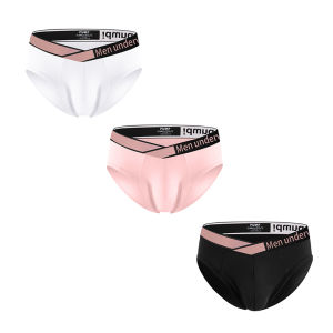 CMENIN PUMP 3Pcs Chất Lượng Cao Modal Quần Lót Nam Ngắn Gọn Quần Lót Nam Mềm Thoáng Khí Innerwear Quần Lót Quần Đùi Người Đàn Ông MP230