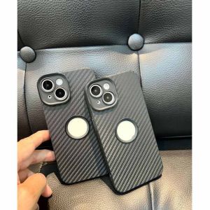 Carbon Ultra Black Doff Soft Case iPhone 15 Plus 15 14 Promax 14 13 Pro 13 12 Pro 12 11 Promax 11 X Xr Xsmax Soft Casing Black edition Hole Logo