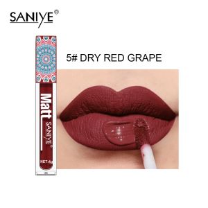 SANIYE 【BPOM】Lip Matte Tahan Lama anti air 24 jam Lipstik Highly Pigmented Lipstik Waterproof  Matte Dorable Produk  L1181