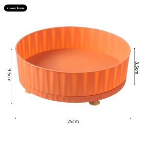 360-Degree Rotating Spice Rack for Kitchen - Multi-Functional Seasoning Organizer with Easy Access and Sleek Design