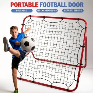 Kid Soccer Rebounder Net Foldable Bounce Back Net Bounce Board Rebounder Net For Training Aid Tool