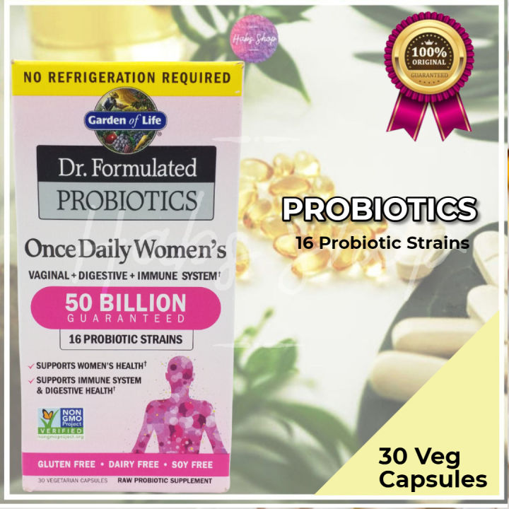 Garden Of Life Dr. Formulated Once Daily Women's Probiotics Reviews Garden of Life Dr Formulated Probiotics Once Daily Womens 30 VCaps