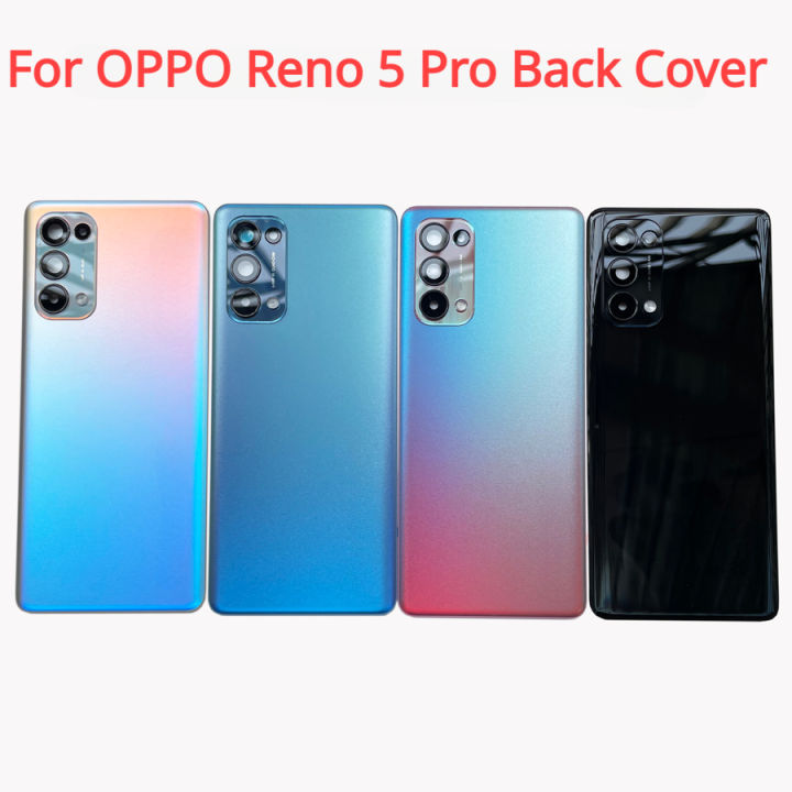 Original Back Glass Cover For OPPO Reno Pro 5G Rear Housing Door