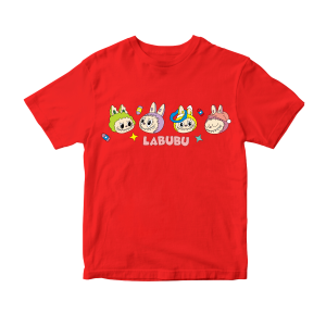 Code8.id DTF2 Baju Kaos Karakter Labubu Anak Perempuan Dan Laki laki Keren 1 - 10 Tahun