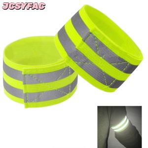 JCSYFAC Phản Quang Ban Nhạc Vành Đai Cánh Tay LED Phản Quang Ánh Sáng Cánh Tay Armband Dây Đeo Vành Đai An Toàn Cho Đêm Chạy Chạy Chạy Bộ Đi Xe Đạp Dây Đeo Cổ Tay