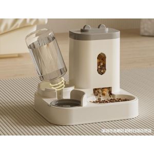 LK028 เครื่องให้อาหาร+น้ำอัตโนมัติสีขาว [5]