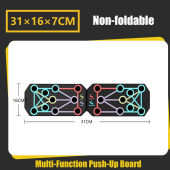 12 in 1 System Push-up Bracket Board Portable for Home Fitness Training Practical Gym Equipment