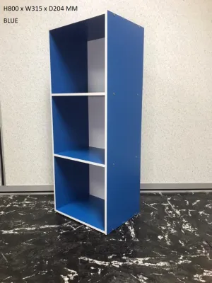 DIY 3 Tier High Quality Multipurpose Colorful Rack Book Shelf