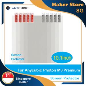 10.1 Inches Screen Protector for Anycubic Photon M3 Premium 3D Printer (Protective Screen Film LCD Protective Film Scratch-Resistant)