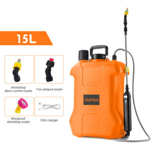 TaskTool Knapsack Electric Sprayer 3-in-1 Rechargeable Agriculture Sprayer Automatic Manual Stirring Gardening Power Tools Agricultural Power Sprayer 16L/20L