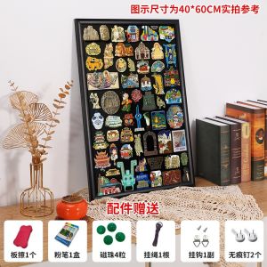 Blackboard Sticker Magnetic 40x60cm Papan Hitam Peti Sejuk Message Board for Fridge Door