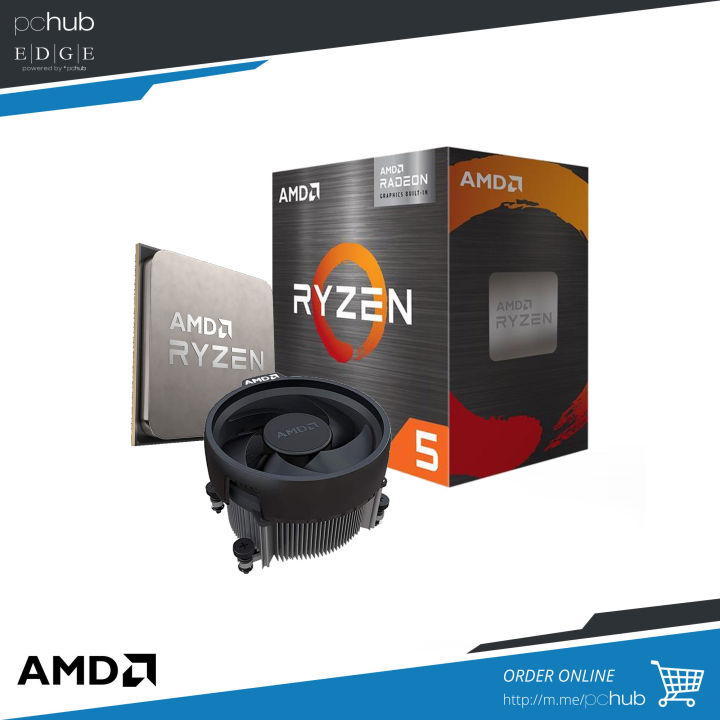 PChub | AMD Ryzen 5 5600G 6C/12T 19mb 65W AM4 APU Box Hexa-Core Cpu With  Integrated Graphics Ddr4 Memory Support Rgb Lighting For Enhanced  Aesthetics New Local Supplier Warranty - Lazada 