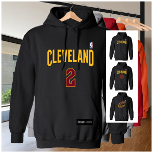CLEVELAND 2 Kyrie Black Premium DTF Hoodie Jacket Personalized Anime Band Basketball & Motorcycle Designs