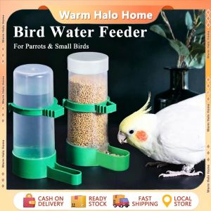 Bird Automatic Water Feeder Drinker Food Water Dispenser for Parrots Small Birds Cage Accessories