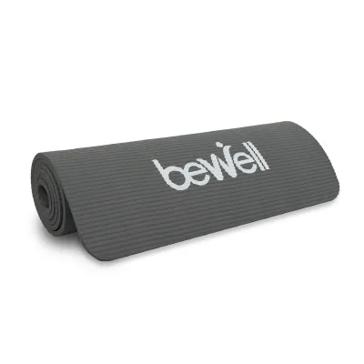 [ขายดีอันดับ1] Bewell เสื่อโยคะ เสื่อออกกำลังกาย หนาพิเศษ 10 mm. แผ่นรองโยคะ พรมโยคะ ฟรี! ถุงตาข่ายเก็บเสื่อ