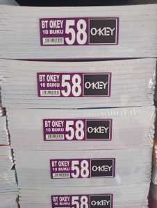 BUKU KIKY BUKU TULIS ISI 10 BUKU PERBUKU ISI 58 LEMBAR (isi polos bergaris)