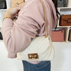 Tas Selempang Wanita Simple Lizzy Gold Terbaru Viral