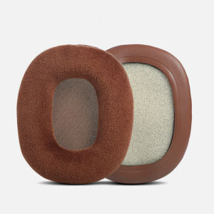 Oval Earphone Pad 80 * 100mm Earmuff for Baseus D02 Pro D05 Headset Universal Headset Protective Case Replacement Flannel Earmuffs for Headphones