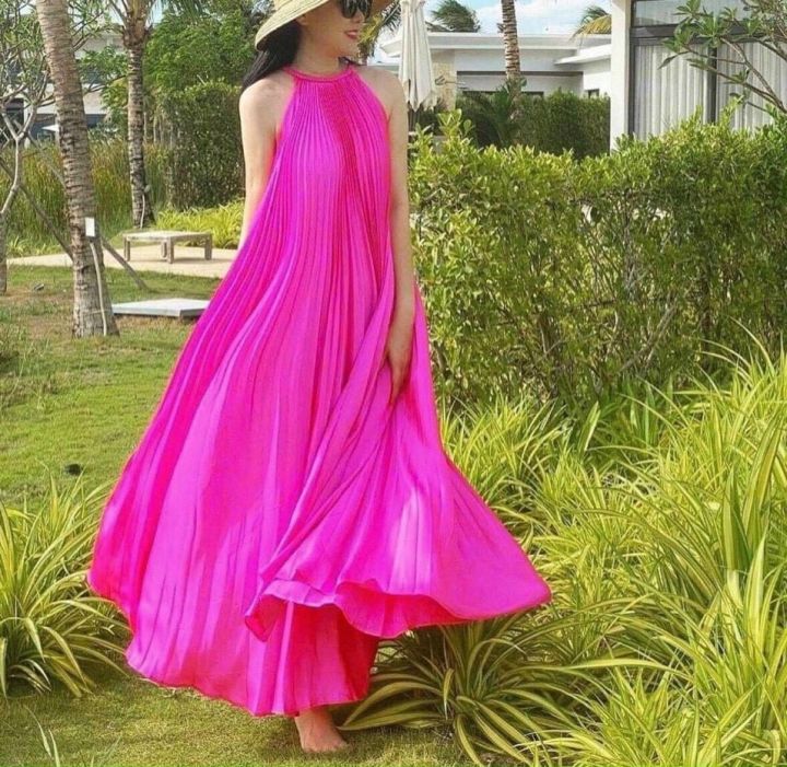 Váy maxi len tăm | Shopee Việt Nam