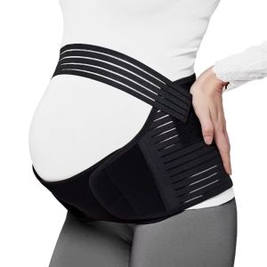 CANICE Adjustable Waistband Maternity Belt Waist Care Pregnancy Protector Belly Band  Abdomen Brace Pregnancy Protector Belt Pregnant Women