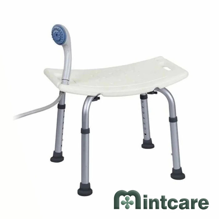 Mintcare Nonslip Bath Chair 6 Gears Height Adjustable Elderly Bath Tub