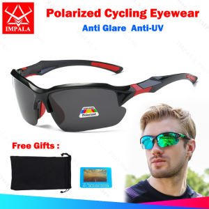 IMPALA PG2007W แว่นตากันแดดเลนส์เปลี่ยนสีโพลาไรซ์แฟชั่นสำหรับผู้ชายและผู้หญิงแว่นตาป้องกันแสงสะท้อนสำหรับขี่จักรยานแว่นตากีฬา UV400แว่นตากันแดดขับรถสำหรับผู้ชายและผู้หญิง