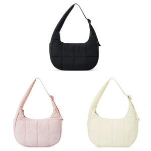 Túi xách nữ phong cách nách túi phồng Túi đeo vai chần đi lại Túi dây đeo điều chỉnh được nách túi Túi mua sắm