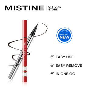 MISTINE Waterproof Liquid Eyeliner Slim Newbie Friendly 1g