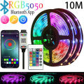 ColorRGB ไฟประดับห้อง ไฟเส้น ไฟแต่งห้อง แถบไฟ LED ไฟ RGB ไฟติดผนังห้อง 5050 ไฟledติดห้อง ไฟตกแต่งห้องนอน. 