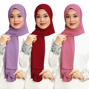 Shawl Chiffon Keknis | Basic Shawl | Shawl Heavy Chiffon