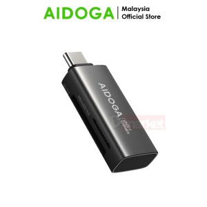 AIDOGA OT-541 Convertor UHS-1 Card Reader Type-C to SD TF Card USB3.0 Data Transfer OT-5411 Aidoga Convertor Adaptor