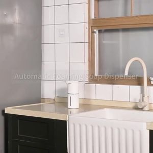 Smart Sensor Automatic Foam Soap Dispenser - Wall Mounted Electric Hand Sanitizer Machine for Bathroom & Kitchen