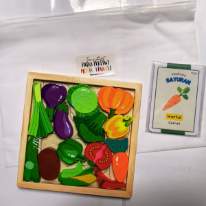 Paket Puzzle Bermain sambil Belajar Flashcard