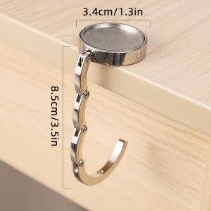 【On Sale】Folding Bag Handbag Hook Purse Tote Metal Bag Table Hanger Holder