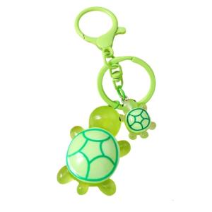 Fashionable Turtles Pendant Bag Charm Animal Shape Key Holder Unique Fashion Tortoise Keychain for Daily Use