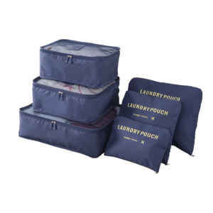 🚚SG Seller🚚 6 Pcs Set Travel luggage Organizer Clothes Luggage Packing Cubes Clothing Sorting Packages Organizer Box