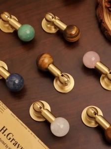 Sacesr Amber Crystal Furniture Handle for Wine Cabinet Handles Pink Knob Hardware with Screws / Home Decor Green Drawer Knobs J6H9P
