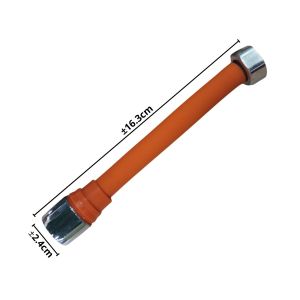 Sambungan Kran Air Flexible 20cm Universal 360 Derajat Faucet Extender Elastis Selang Air Penyambung Kepala Keran Westafel - FR Gallery