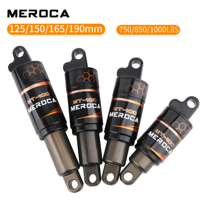 MEROCA MTB Bike Rear Shock Absorber 125MM 150MM 165MM 190mm 750